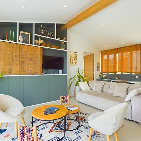 別荘 D'architecte Avec Piscine Chauffee Et Jardin