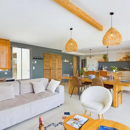 別荘 D'architecte Avec Piscine Chauffee Et Jardin リヴドゥー・プラージュ