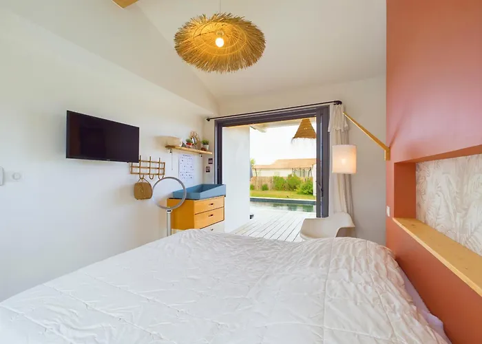 D'architecte Avec Piscine Chauffee Et Jardin 度假居 *