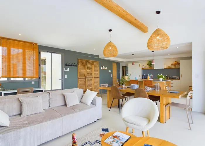 度假居 D'architecte Avec Piscine Chauffee Et Jardin 里维多瓦海滩