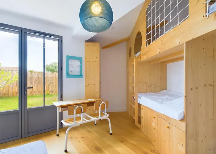 度假居 D'architecte Avec Piscine Chauffee Et Jardin